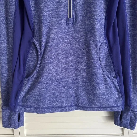 Lululemon Star Runner Pullover Pigment Blue size 6 rare